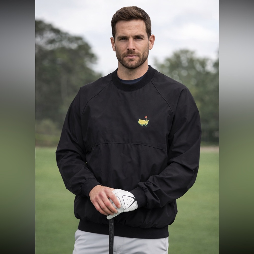 Pristine Sunderland Augusta Masters Pullover Windbreaker Golf Jacket Men’s L